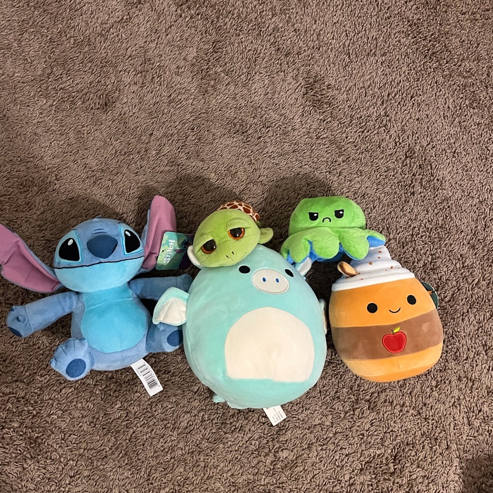 5 Stuffed Animals